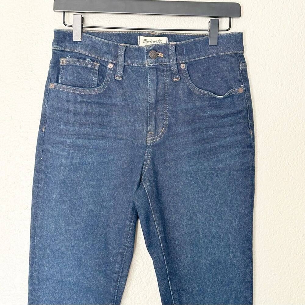 Madewell Jeans Women Mid-Rise Skinny Jeans Orland Wash TENCEL Denim Edition 27 - Picture 4 of 9